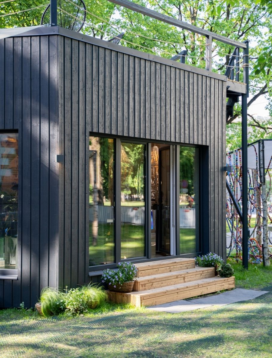 Linseed Oil Stain Antracite PM-1 natural