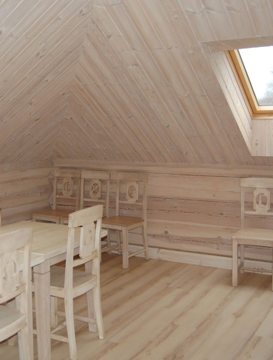 Boiled linseed oil stain Jasmine BA-2 interior