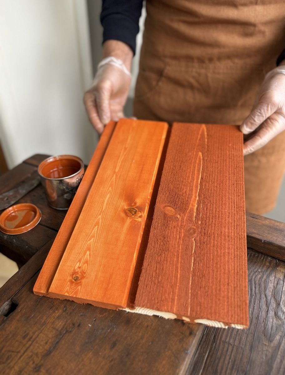 Linseed Oil Stain Marigold OB-5 natural