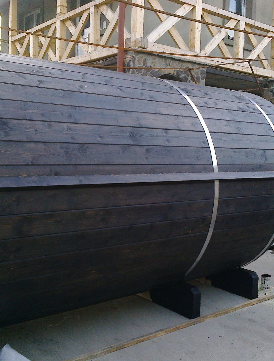 Boiled linseed oil stain Raven MB-6 wood