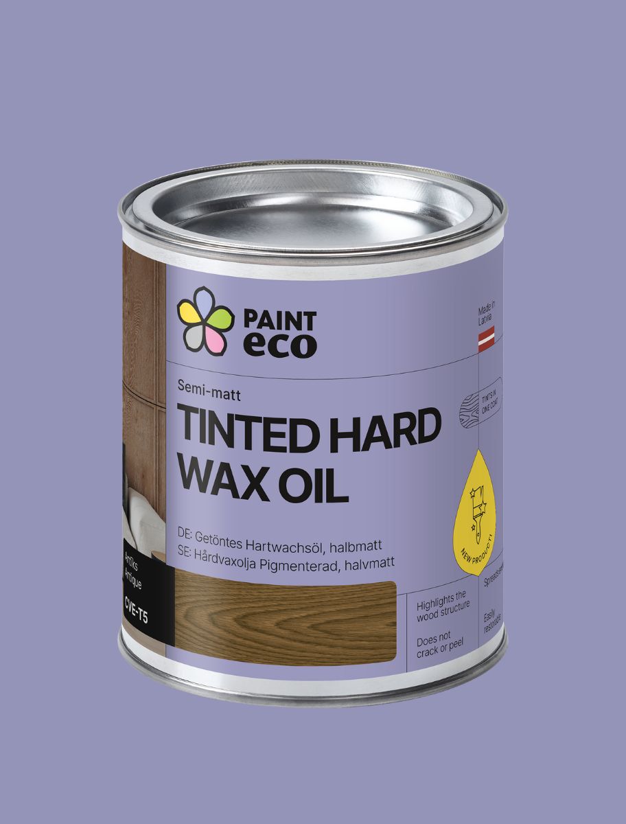 PAINT ECO Semi-matt Tinted hard wax oil 0.75L volume
