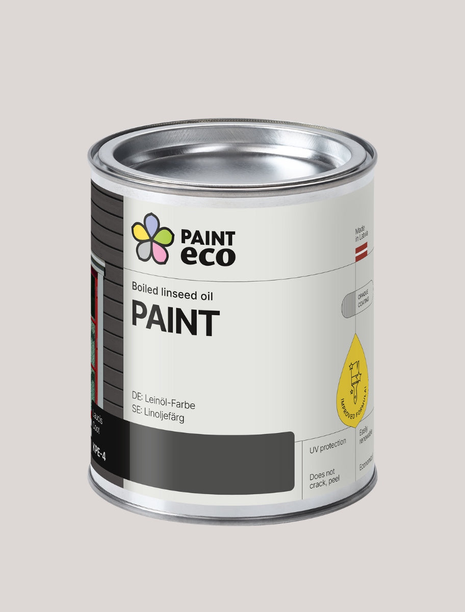 PaintEco Boiled linseed oil PAINT can in Coot KPE-4 shade 0.75L size