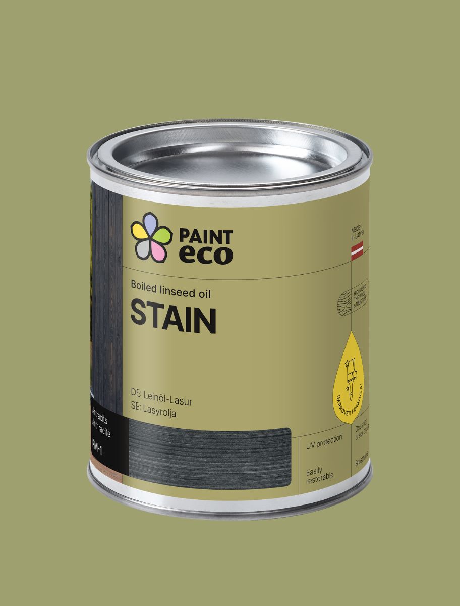 Boiled Linseed Oil Stain Antracite PM-1