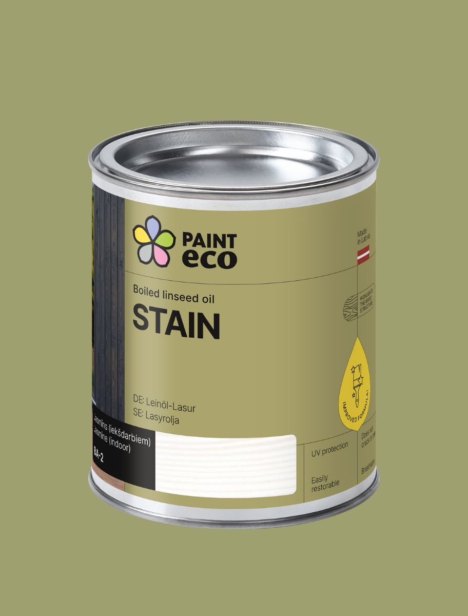 Boiled linseed oil stain Jasmine BA-2 (ONLY FOR INTERIOR WORK)
