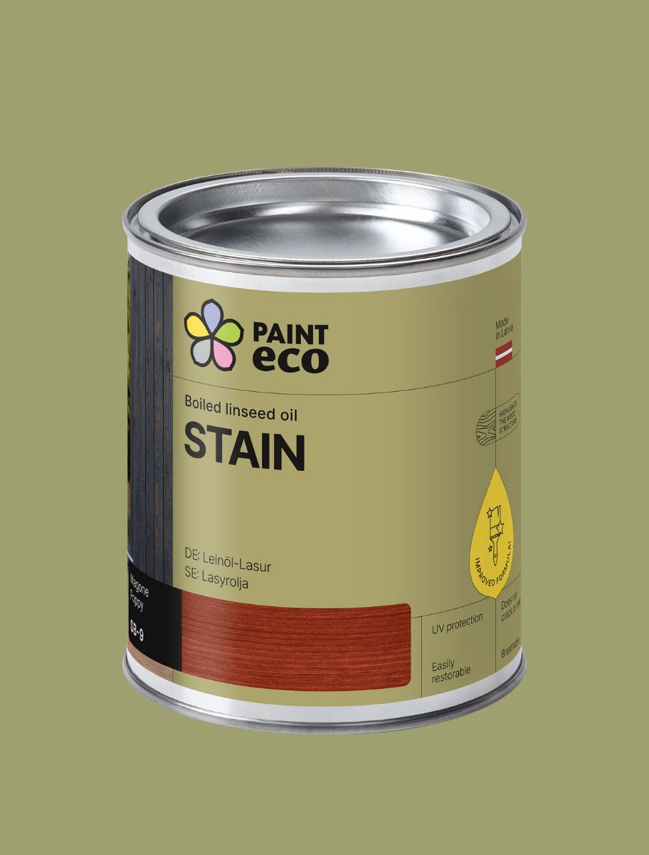 Boiled linseed oil stain Poppy SB-9