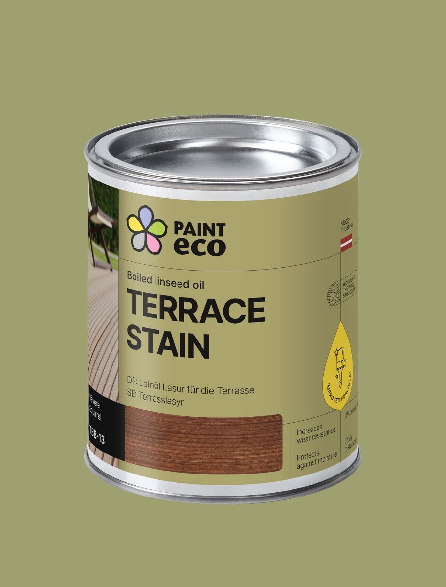 Boiled linseed oil TERRACE STAIN Squirel TBB-13