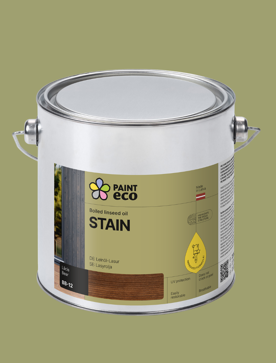 Boiled linseed oil stain Bear BB-12