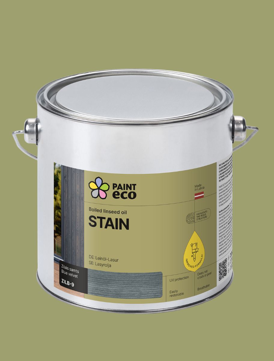 Boiled linseed oil stain Blue velvet ZILB-9