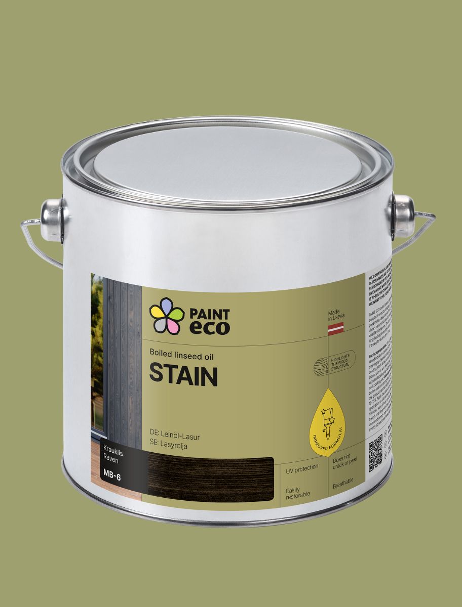 Boiled linseed oil stain Raven MB-6