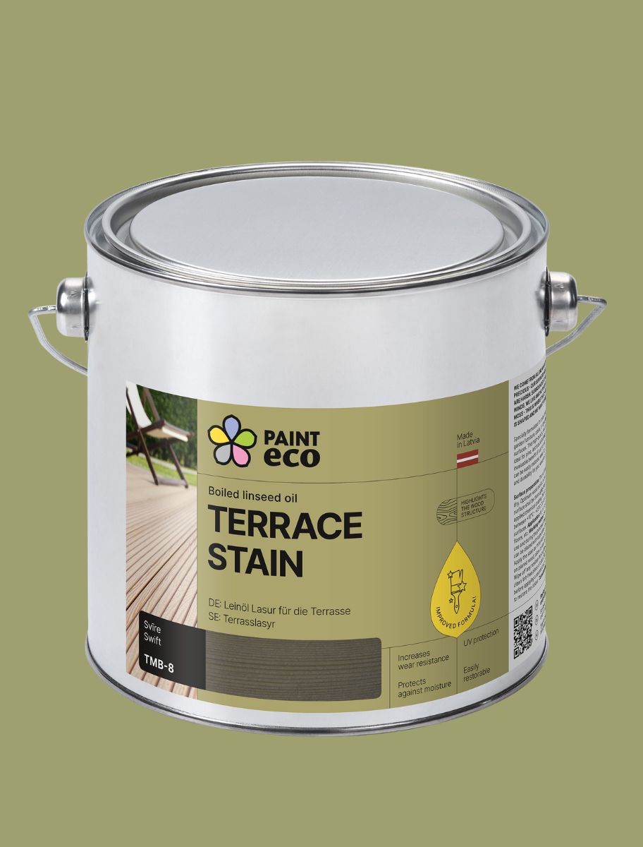 Boiled linseed oil Stain for Terrace Swift TMB-8