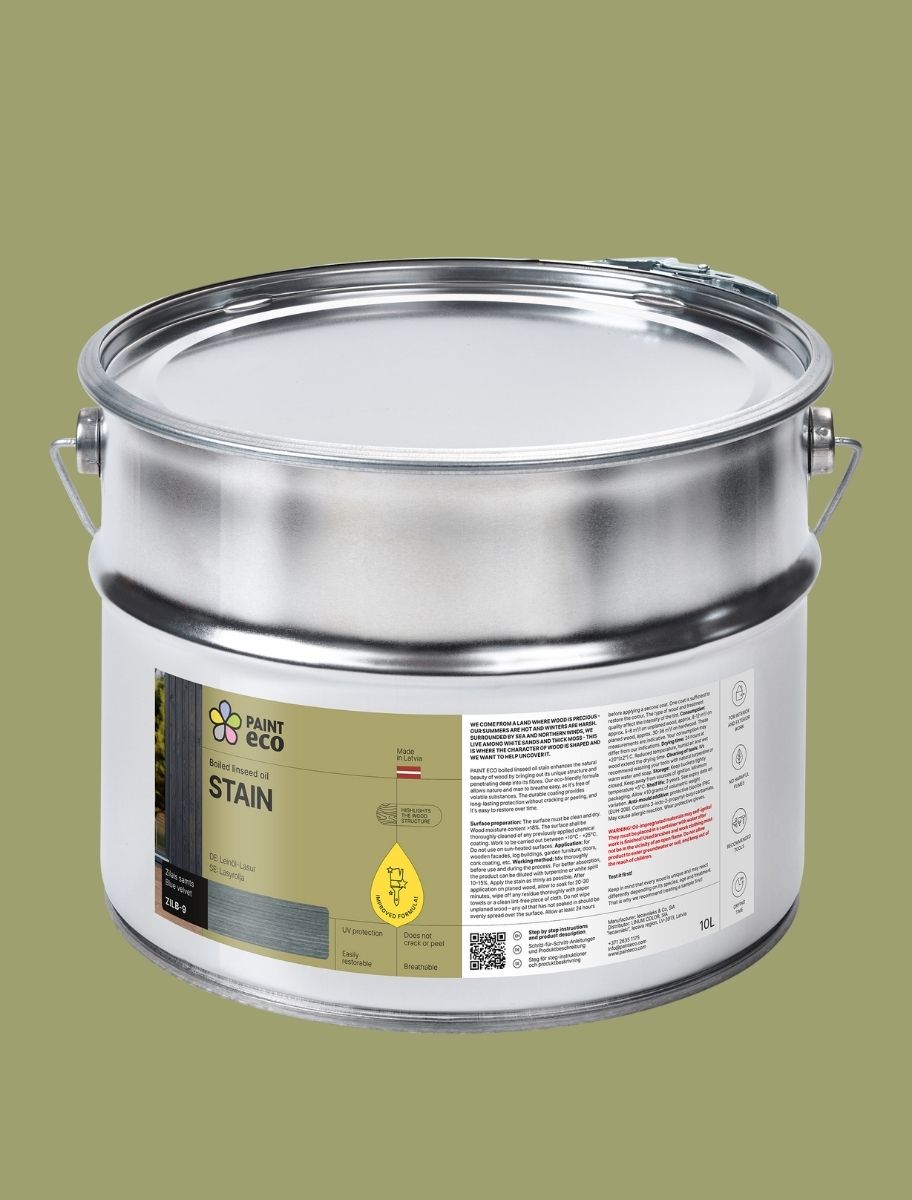 Boiled linseed oil stain Blue velvet ZILB-9