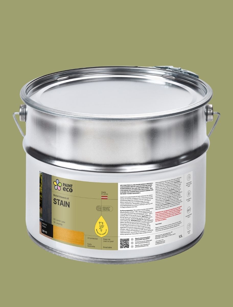 Boiled linseed oil stain Melon DB-10