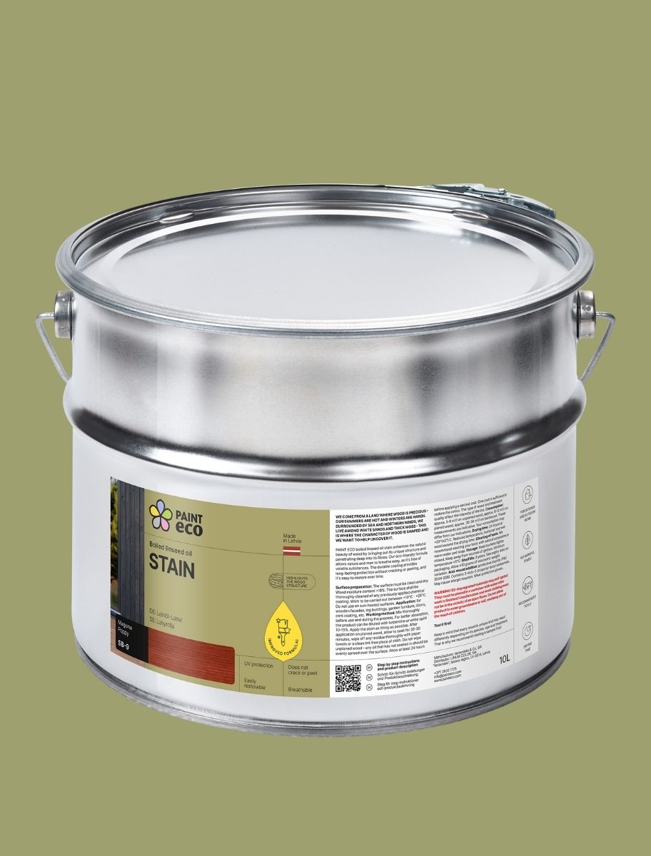 Boiled linseed oil stain Poppy SB-9