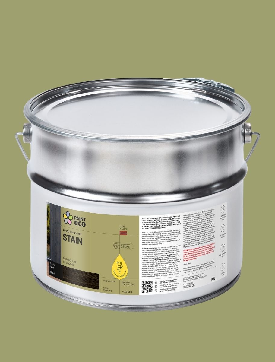 Boiled linseed oil stain Raven MB-6