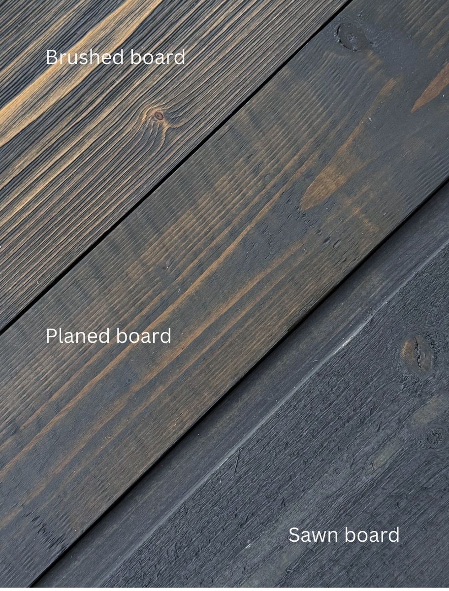 Linseed Oil Stain Antracite PM-1 wood