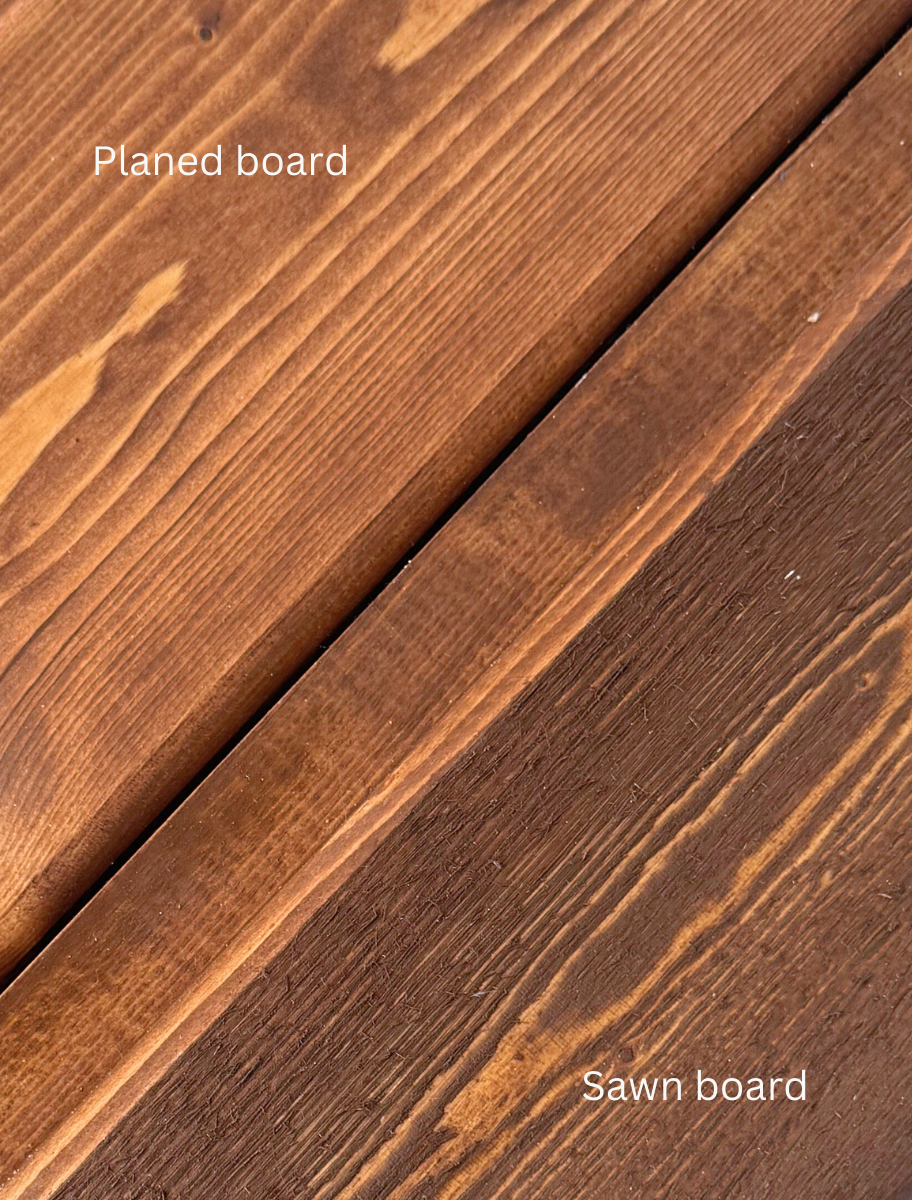 Boiled linseed oil stain Bear BB-12 wood