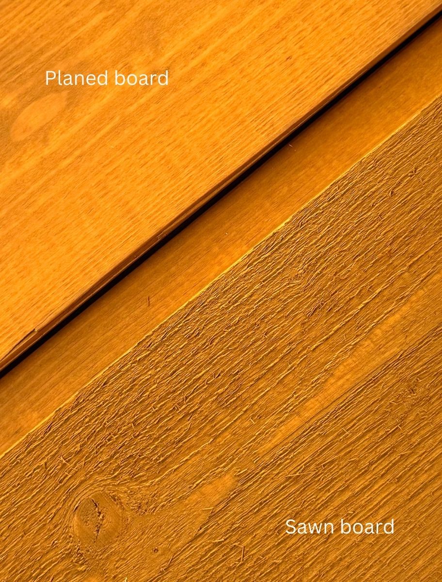 Boiled linseed oil stain Melon DB-10 wood