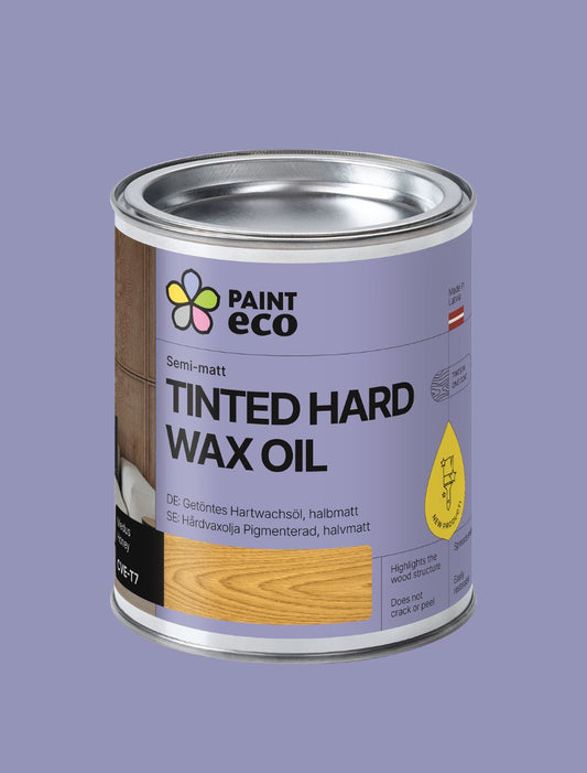 Metal can of Paint Eco Tinted Hard Wax Oil in Honey shade
